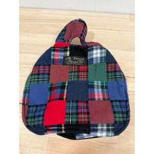 The Vermont Flannel Company Dog Coat Plaid Handcrafted Teacup Small Dog